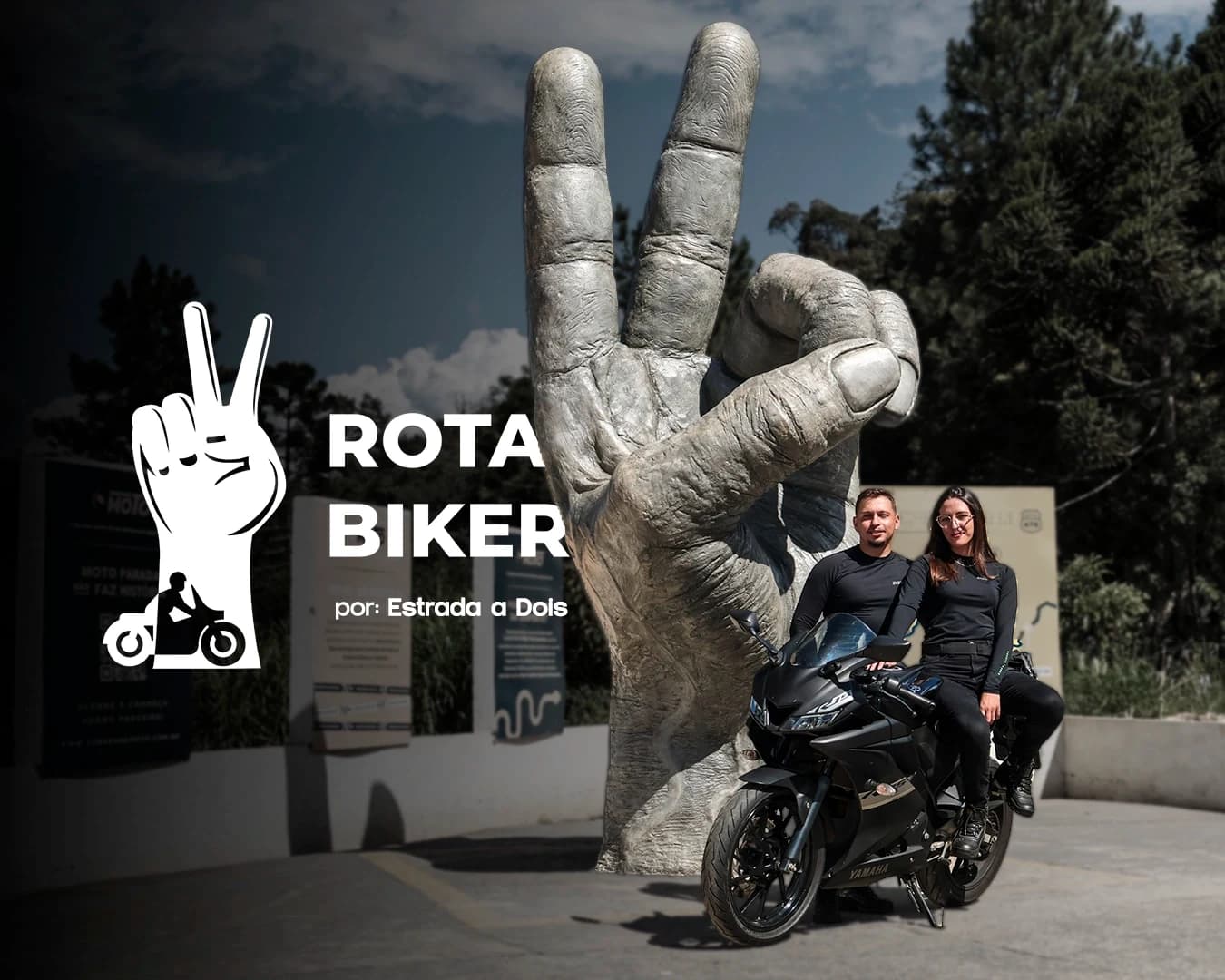 Mapa dos monumentos da Rota Biker: locais, endereços e horários