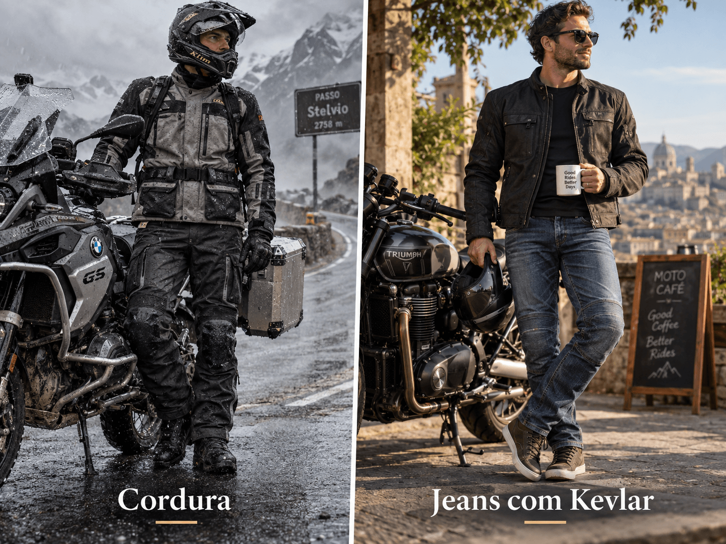 Cordura vs Jeans com Kevlar: Qual o Melhor para Viajar?