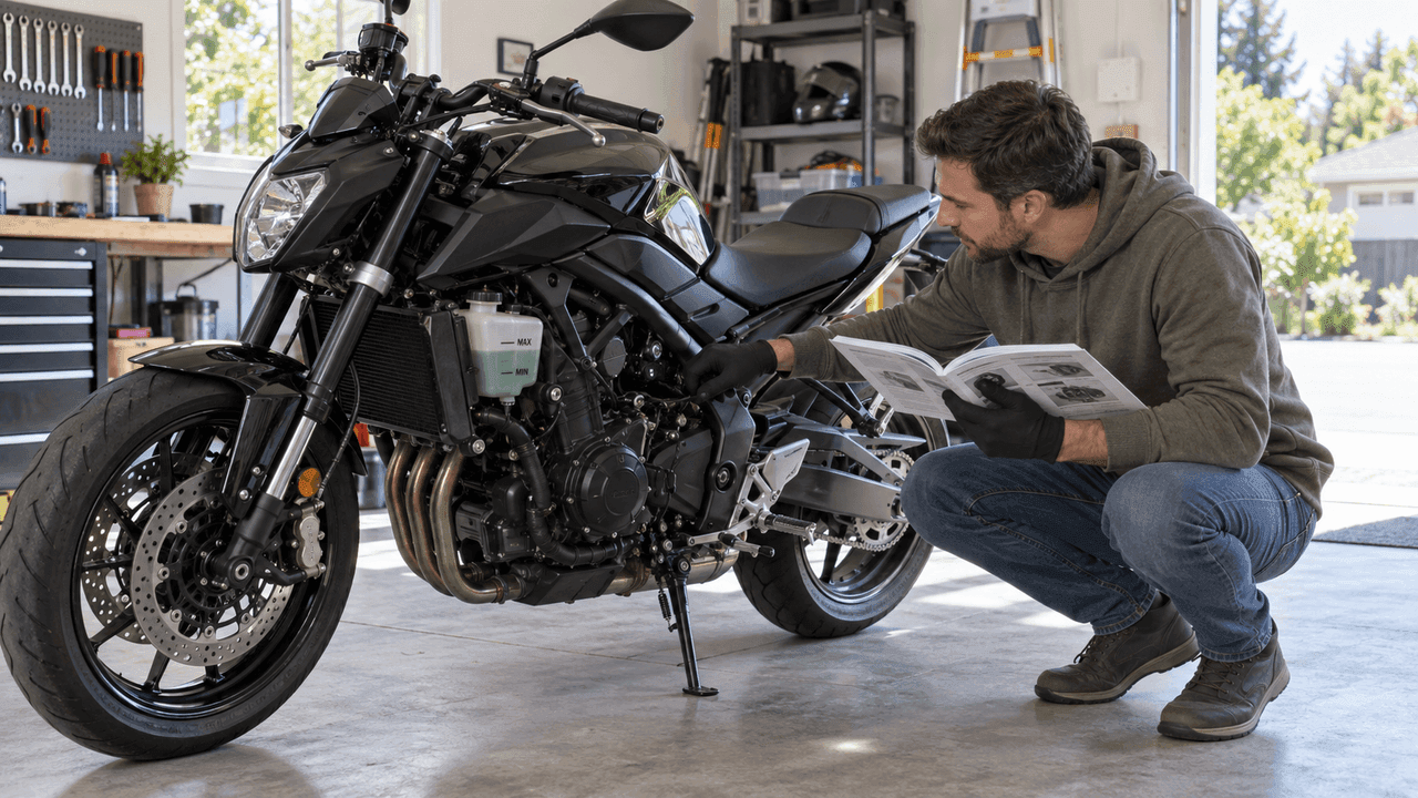 Líquido de arrefecimento da moto: como conferir